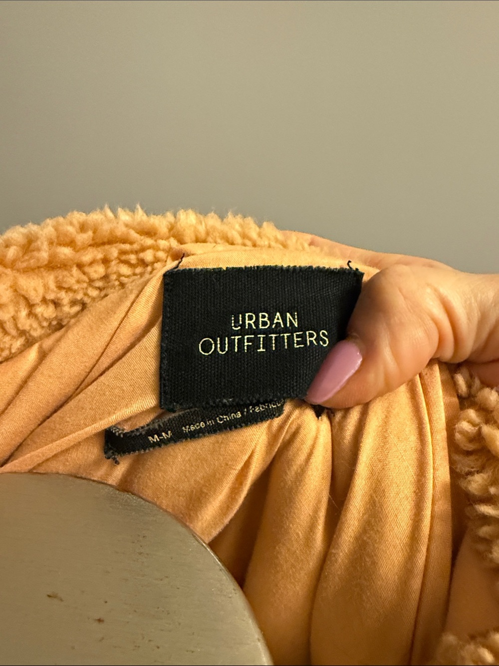 Cozy Teddy Zip-Up Jacket - Camel - Picture 8 of 10